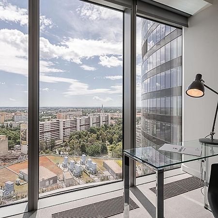 Rentplanet - Apartament Sky Tower Вроцлав Экстерьер фото